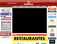 Tablet Screenshot of gorbeia.myfocus.es