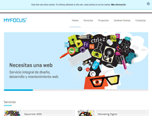 Tablet Screenshot of myfocus.es